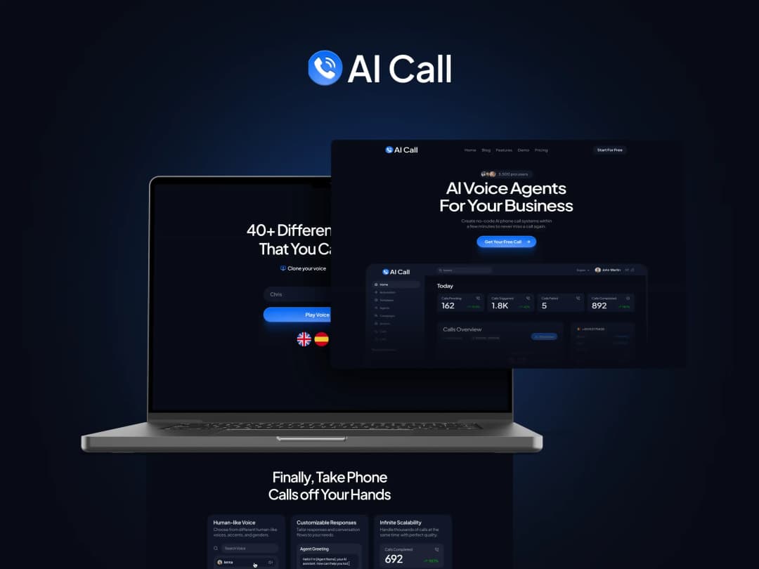  AI Call – AI Voice Agent Platform